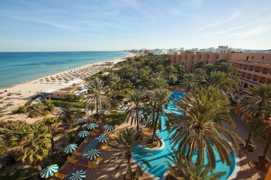 Vue-panoramique-sur-mer-Hôtel -ksar-resort-and -thalasso