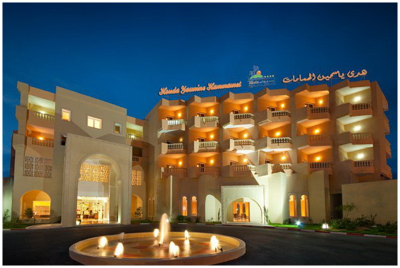 Vue extérieure de l'hôtel Houda Yasmine Hammamet