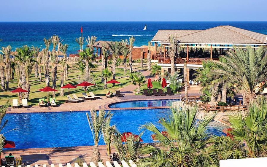 Piscine extérieure hôtel Hasdrubal Djerba