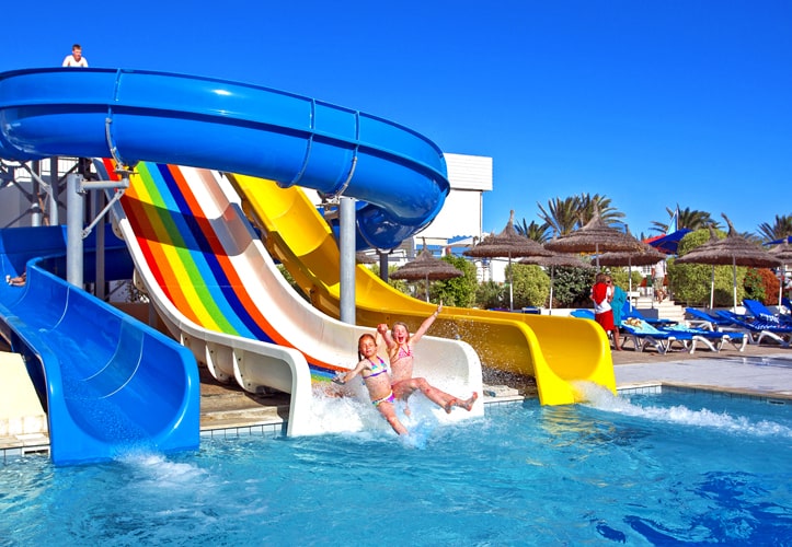 Toboggan de l'hôtel Primasol El Mehdi