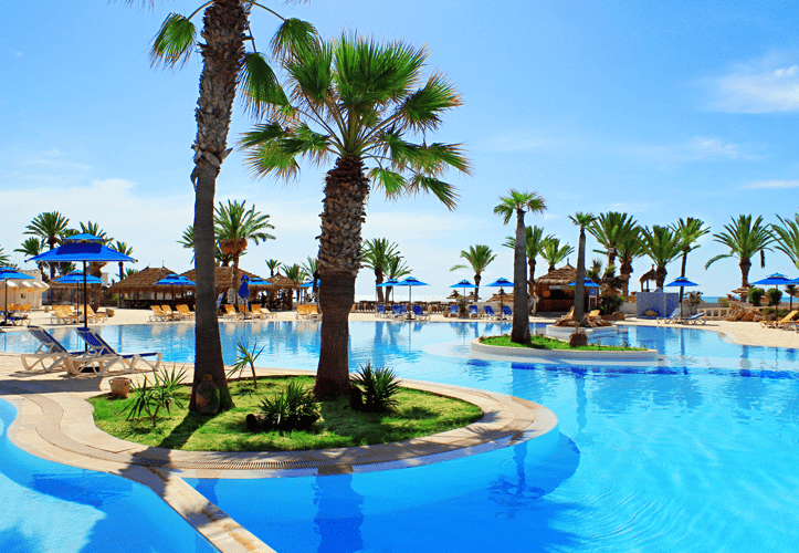 Piscine Hôtel Royal Karthago Djerba