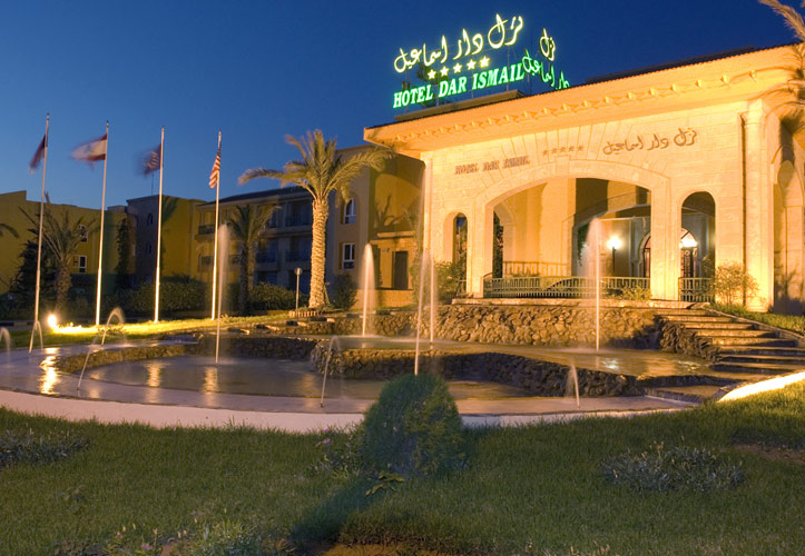 Entrée luxueuse de l'Hôtel Dar Ismail Tabarka