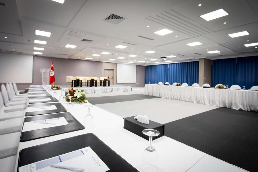 Salle de réunion de l'hôtel Mechtel Tunis