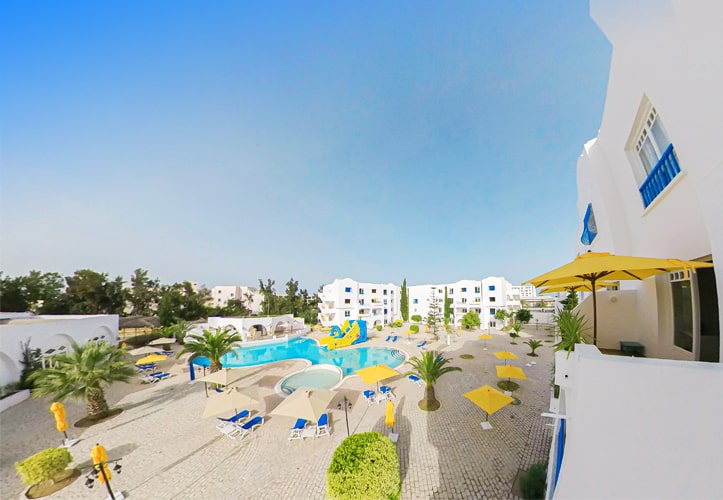 Belle Vue extérieure de Hôtel  Écrin Club Yasmine
